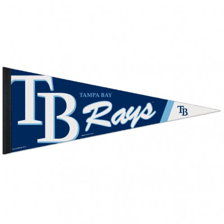 Tampa Bay Rays Pennant 12x30 Premium Style