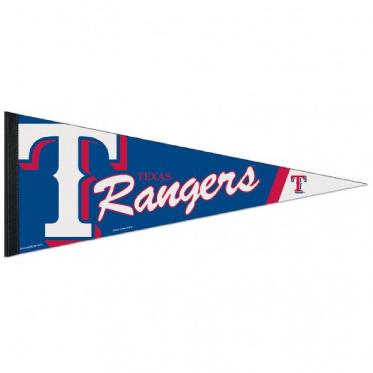 Texas Rangers Pennant 12x30 Premium Style