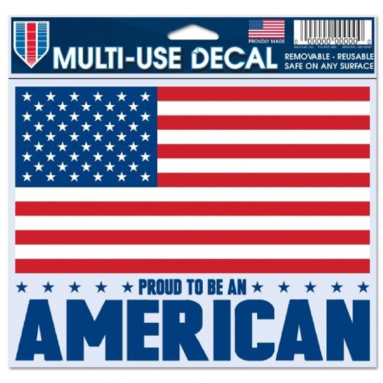 American Flag Decal 5x6 Multi Use Color