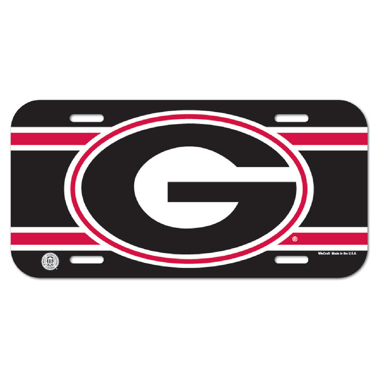 Georgia Bulldogs License Plate