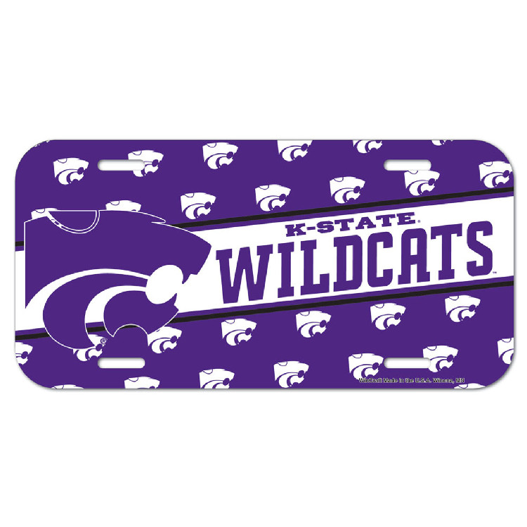 Kansas State Wildcats License Plate