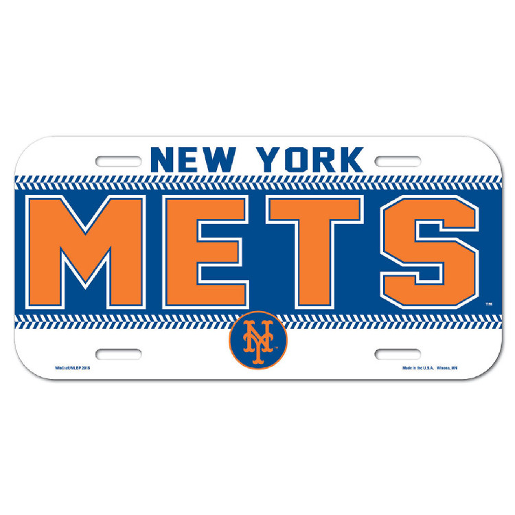 New York Mets License Plate