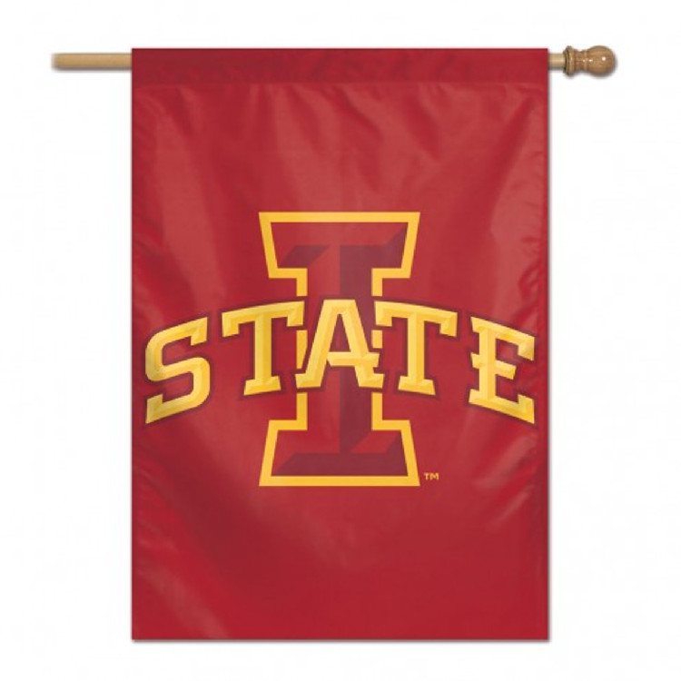 Iowa State Cyclones Banner 28x40 Vertical Logo Design