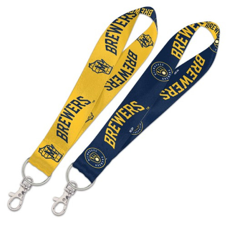 Milwaukee Brewers Key Strap 1 Inch