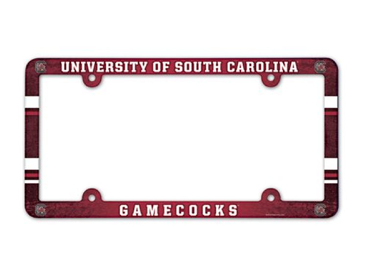 South Carolina Gamecocks License Plate Frame - Full Color