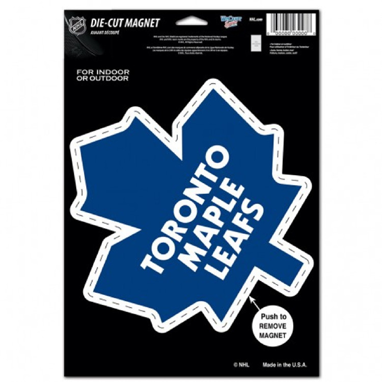 Toronto Maple Leafs Magnet 6.25x9 Die Cut Logo Design