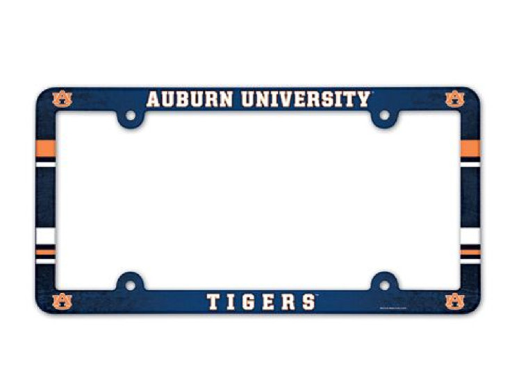 Auburn Tigers License Plate Frame - Full Color