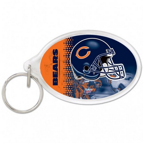 Wincraft Chicago Bears Key Ring Acrylic Carded -