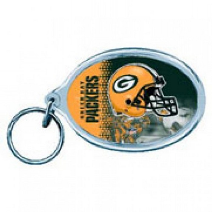 Wincraft Green Bay Packers Key Ring Acrylic Carded -