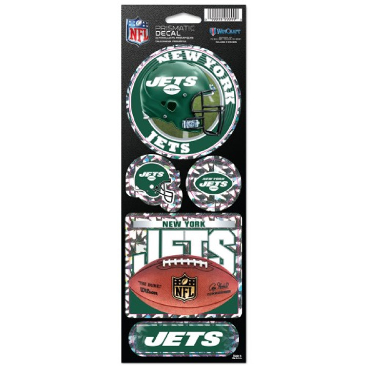 New York Jets Stickers Prismatic