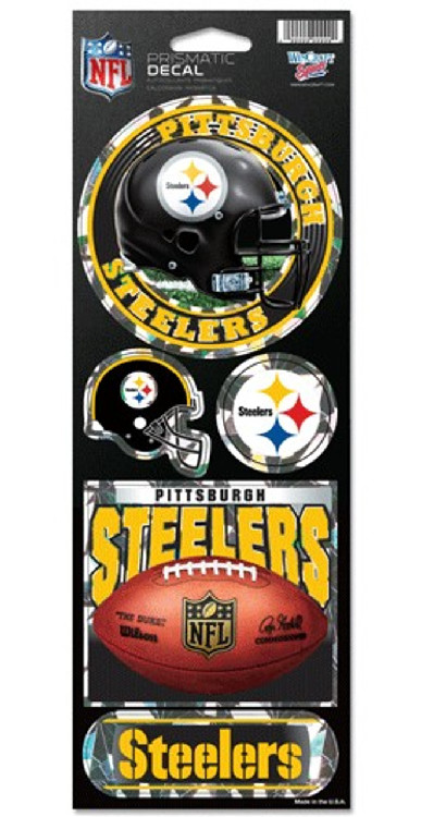 Pittsburgh Steelers Stickers Prismatic