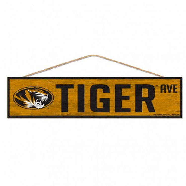 Missouri Tigers Sign 4x17 Wood Avenue Design