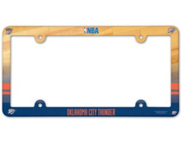 Oklahoma City Thunder License Plate Frame - Full Color