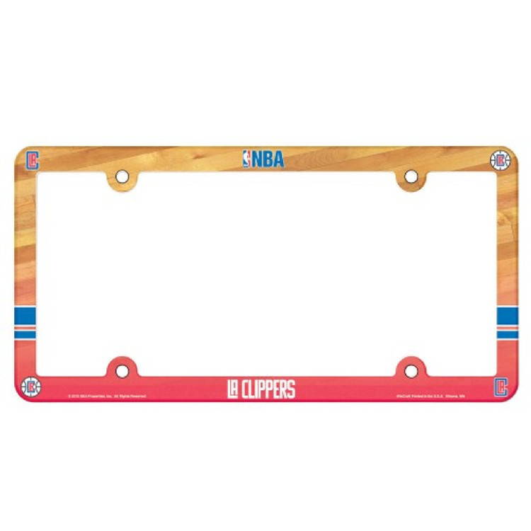 Los Angeles Clippers License Plate Frame - Full Color