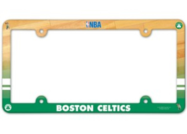 Boston Celtics License Plate Frame - Full Color