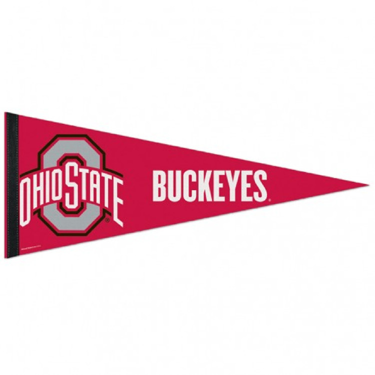 Ohio State Buckeyes Pennant 12x30 Premium Style