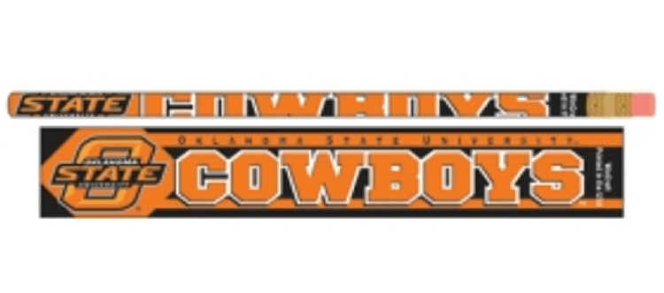 Oklahoma State Cowboys Pencil Display Bin