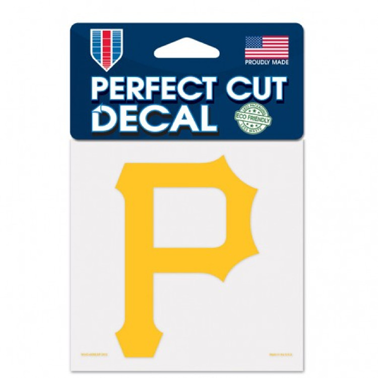 Pittsburgh Pirates Decal 4x4 Perfect Cut Color