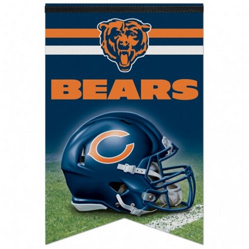 Wincraft Chicago Bears Banner 17x26 Pennant Style Premium Felt