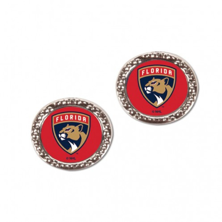 Florida Panthers Earrings Post Style