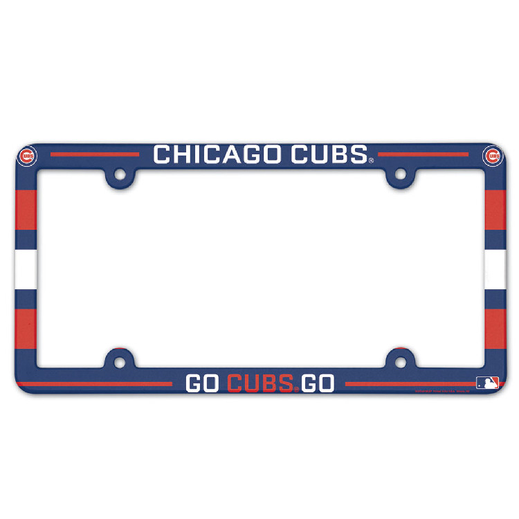 Chicago Cubs License Plate Frame - Full Color