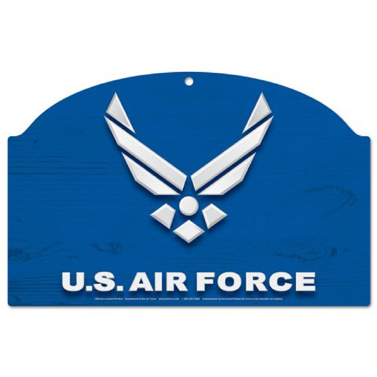 US Air Force 11x17 Wood Sign