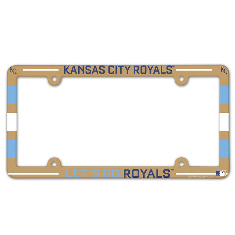 Kansas City Royals License Plate Frame - Full Color