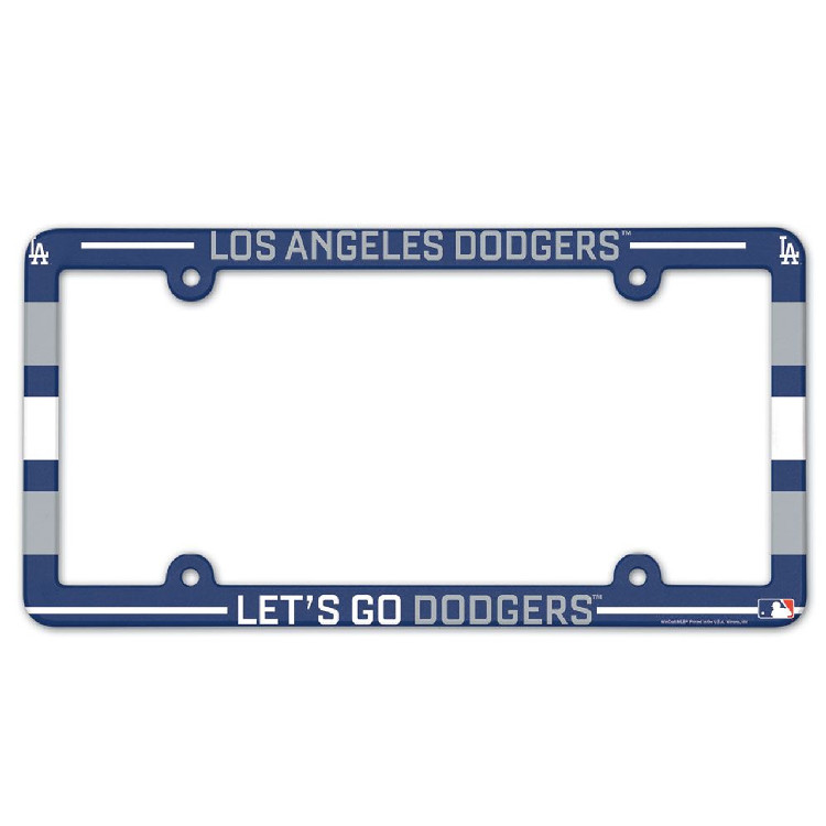 Los Angeles Dodgers License Plate Frame - Full Color