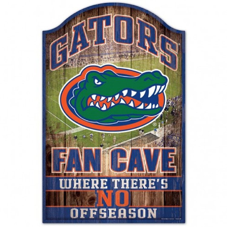 Florida Gators Sign 11x17 Wood Fan Cave Design