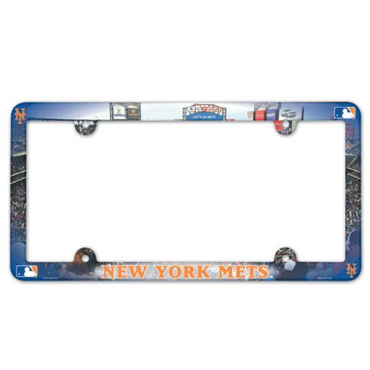 New York Mets License Plate Frame - Full Color