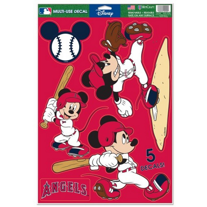 Los Angeles Angels Decal 11x17 Multi Use Disney Design