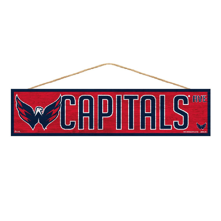 Washington Capitals Sign 4x17 Wood Avenue Design