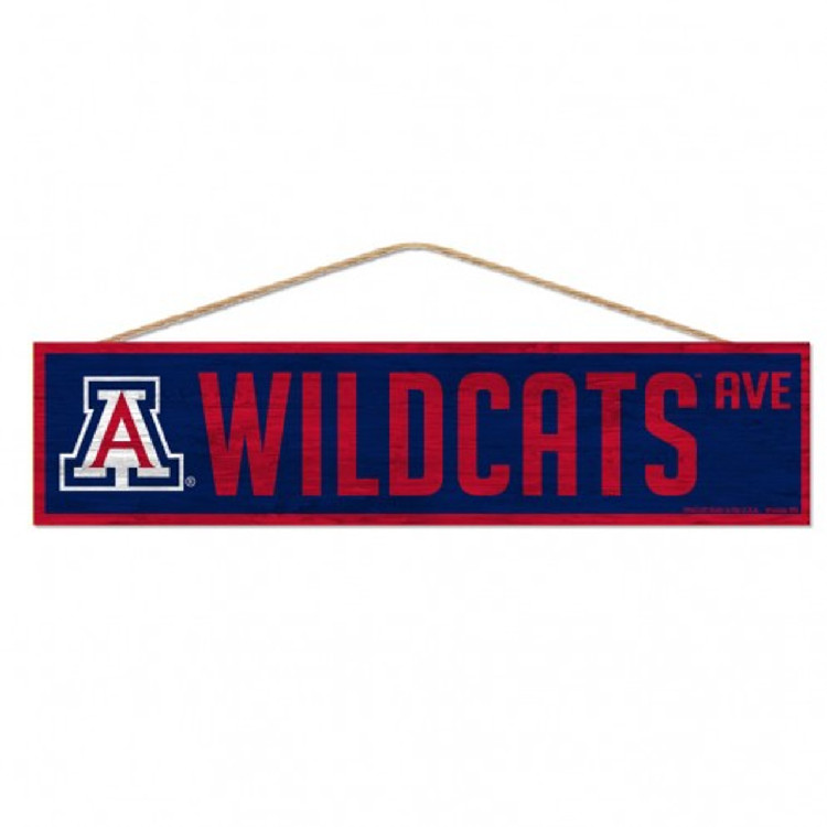 Arizona Wildcats Sign 4x17 Wood Avenue Design