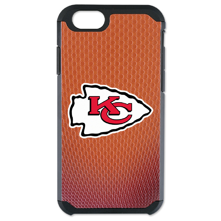 Kansas City Chiefs Phone Case Classic Football Pebble Grain Feel iPhone 6 CO