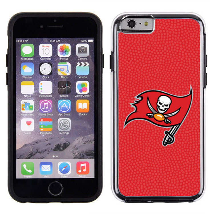 Tampa Bay Buccaneers Phone Case Team Color Football Pebble Grain Feel iPhone 6 CO