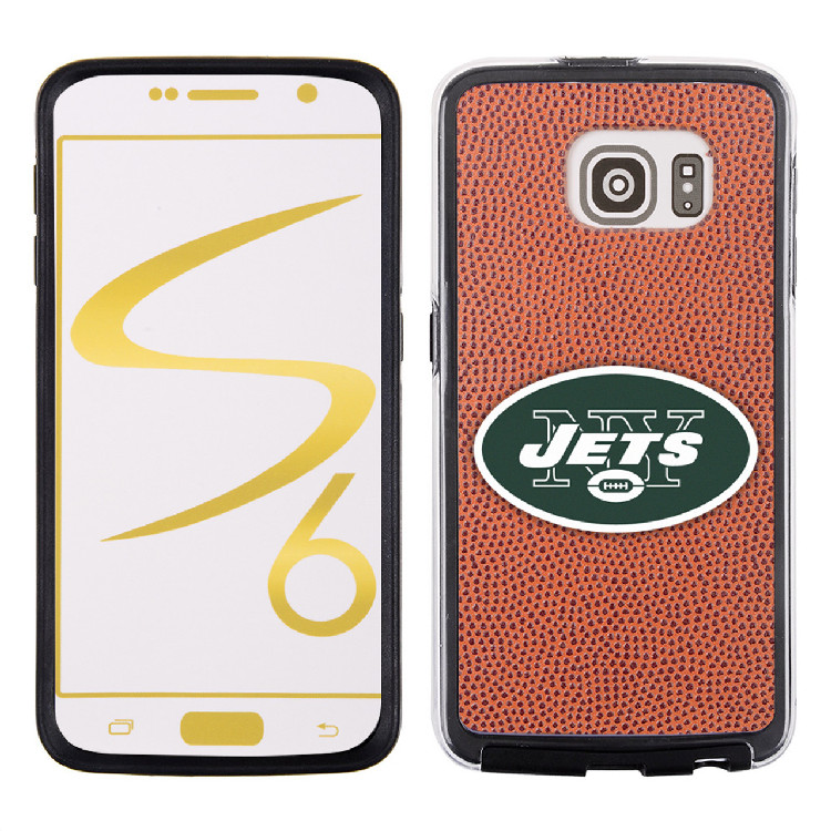 New York Jets Phone Case Classic Football Pebble Grain Feel Samsung Galaxy S6 CO