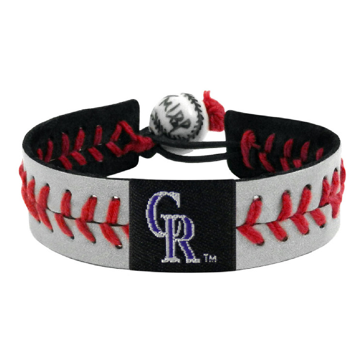 Colorado Rockies Bracelet Reflective Baseball CO