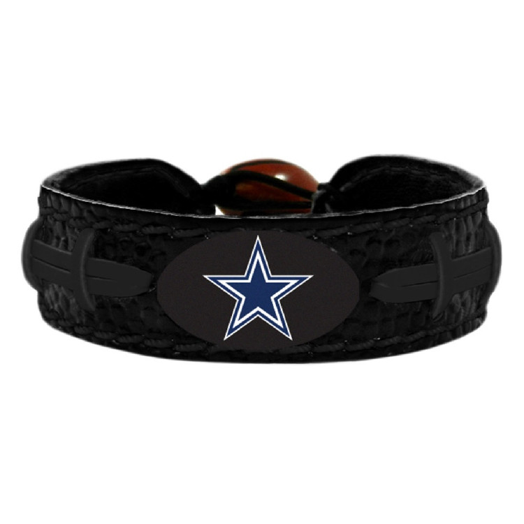 Dallas Cowboys Bracelet Team Color Tonal Black Football CO