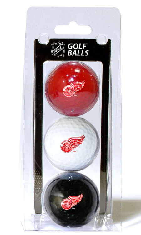 Detroit Red Wings Golf Balls 3 Pack