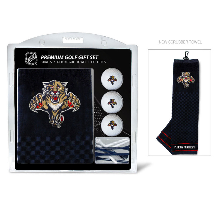 Florida Panthers Golf Gift Set with Embroidered Towel