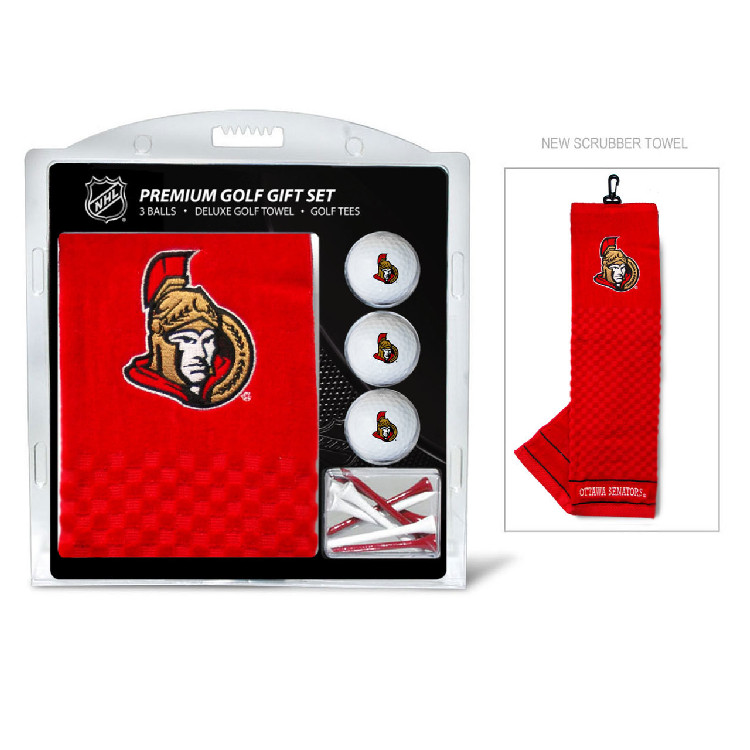 Ottawa Senators Golf Gift Set with Embroidered Towel