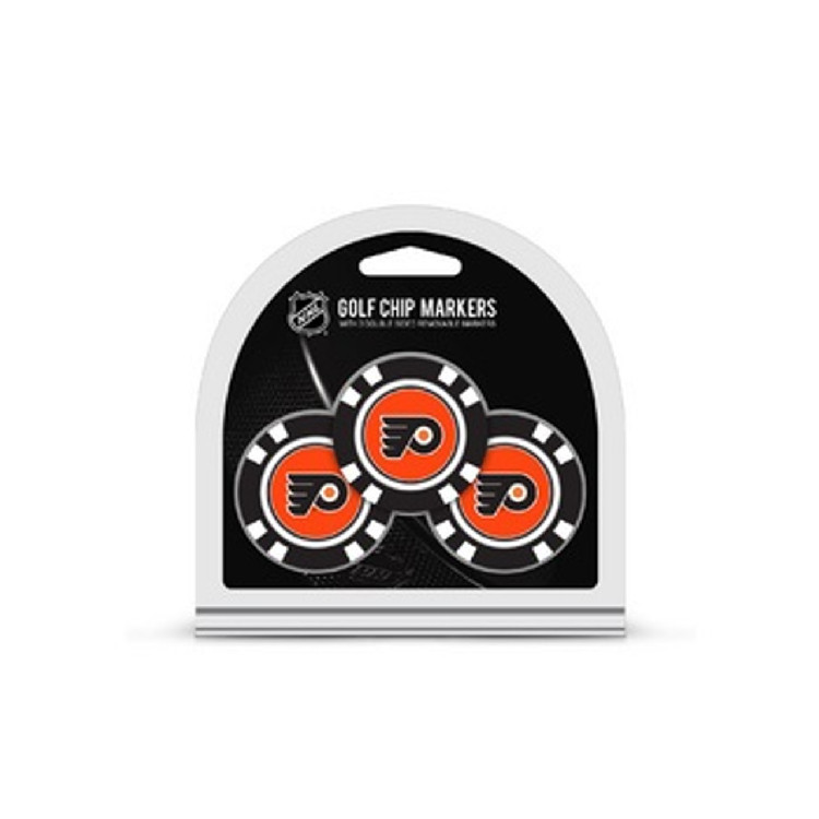 Philadelphia Flyers Golf Chip with Marker 3 Pack