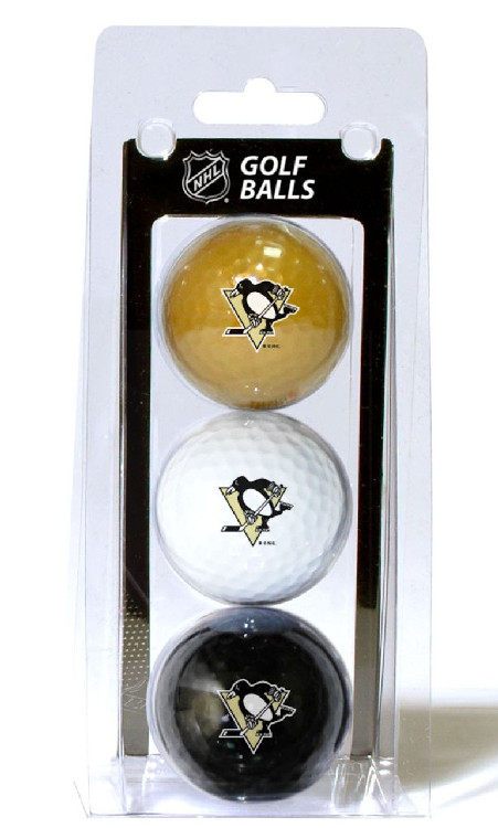 Pittsburgh Penguins Golf Balls 3 Pack