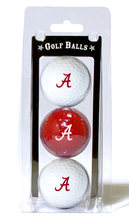 Alabama Crimson Tide 3 Pack of Golf Balls