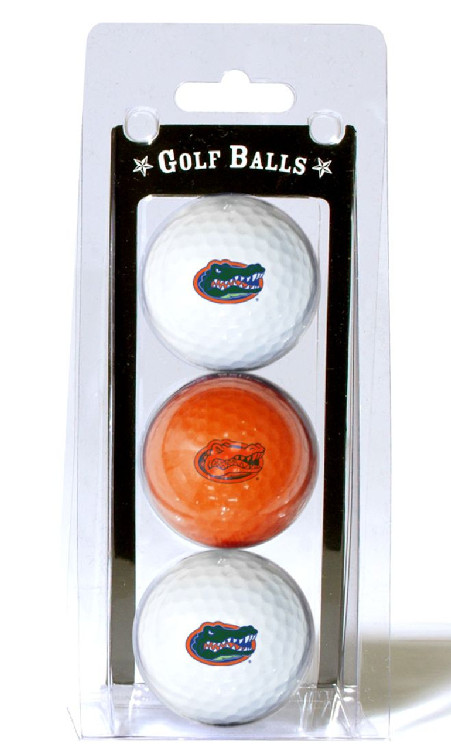 Florida Gators 3 Pack of Golf Balls