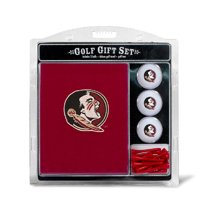 Florida State Seminoles Golf Gift Set with Embroidered Towel