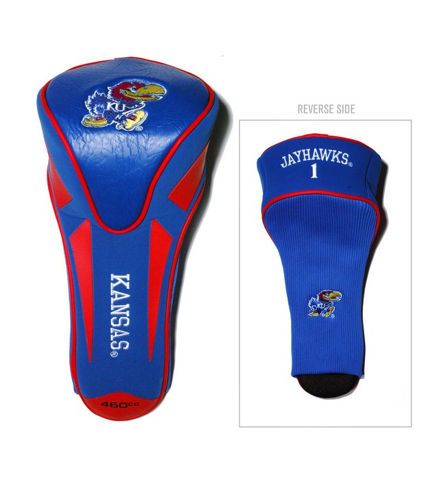 Kansas Jayhawks Golf Headcover - Single Apex Jumbo