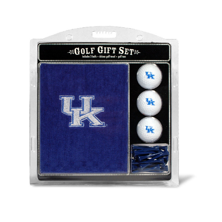 Kentucky Wildcats Golf Gift Set with Embroidered Towel