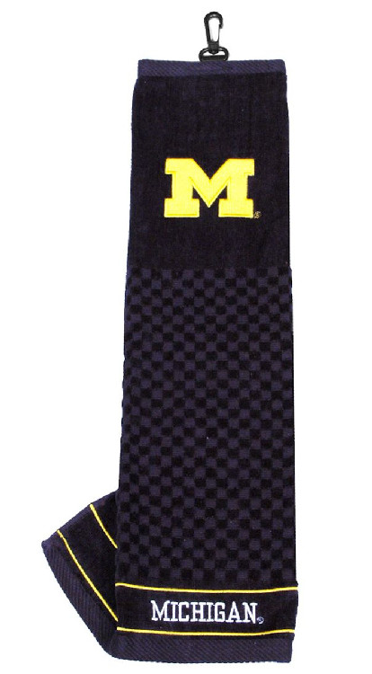 Michigan Wolverines 16"x22" Embroidered Golf Towel