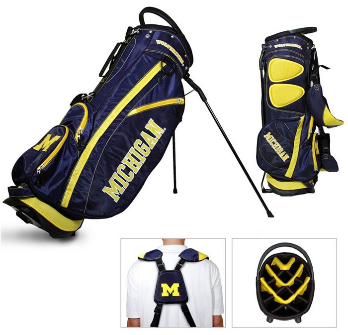 Michigan Wolverines Golf Stand Bag